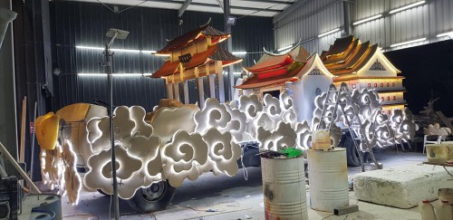 北港武德宮電動花車